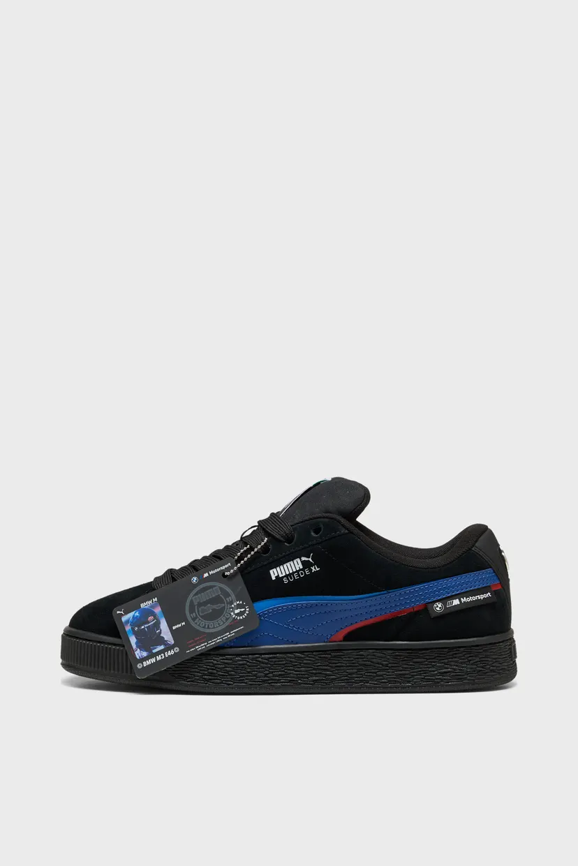 Чорні замшеві снікерси BMW M MOTORSPORT Suede XL Sneakers Unisex 3