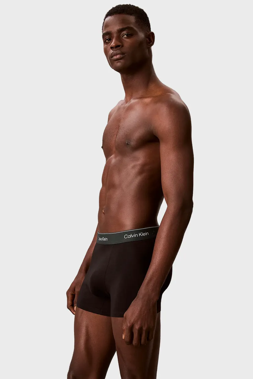 Чоловічі чорні боксери (3 шт) RELAXED FIT TRUNK 3
