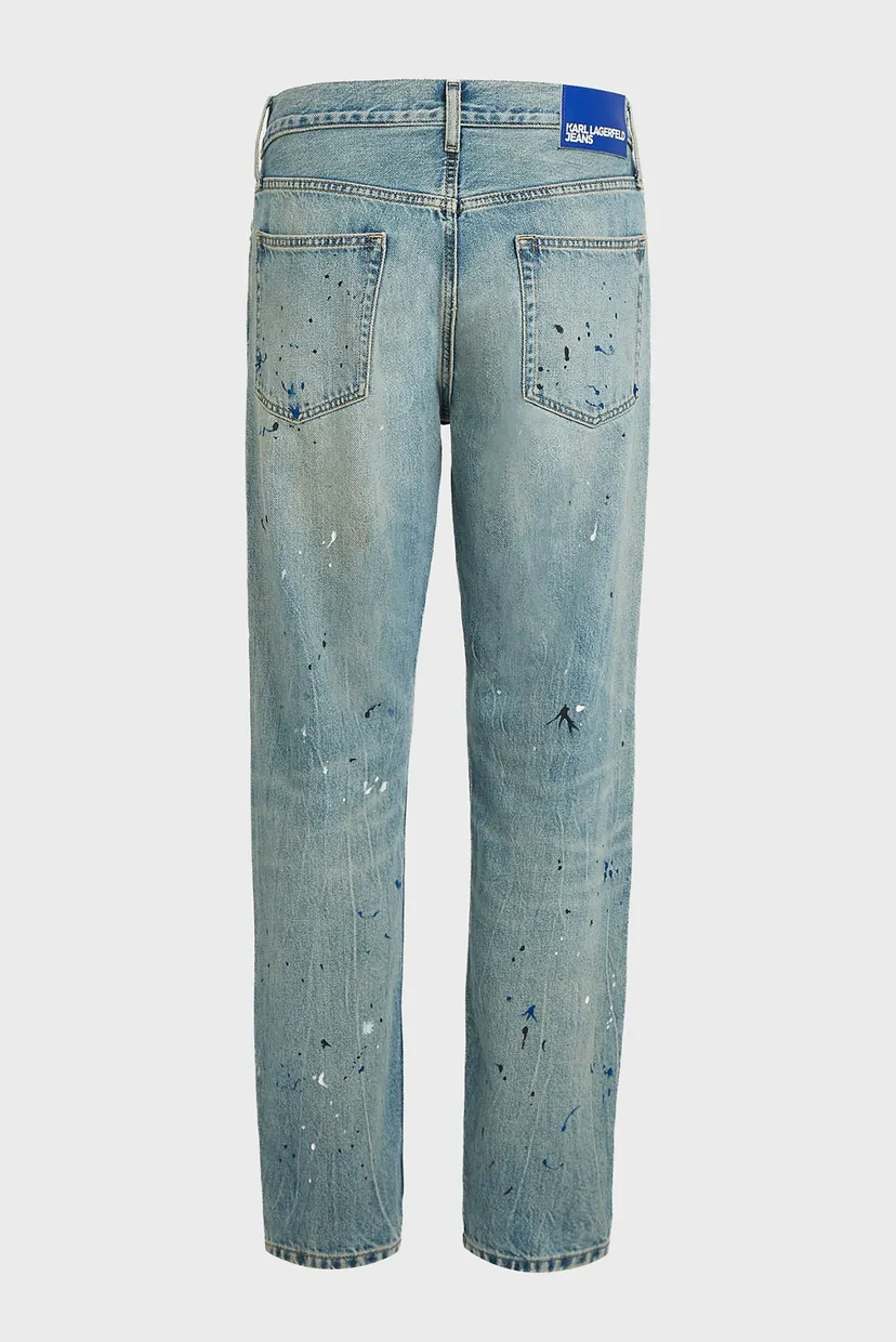 Мужские голубые джинсы TAPERED 6