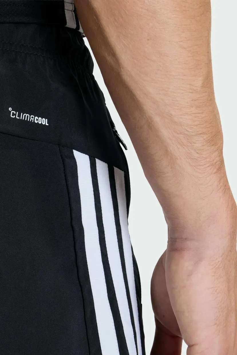 Чоловічі чорні шорти WORKOUT ESSENTIALS BASE 3 STRIPES WOVEN 5