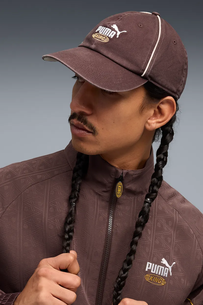 Коричнева кепка PUMA King Baseball Cap 3