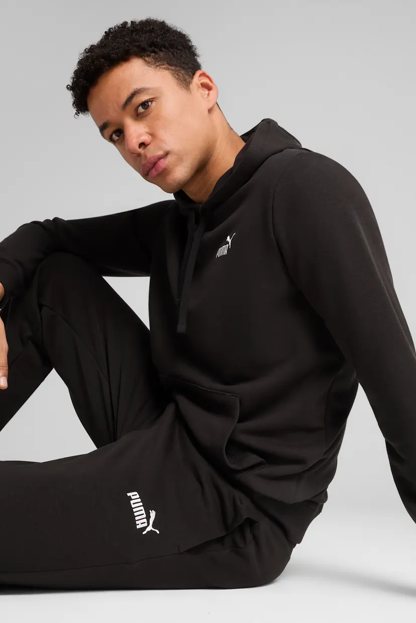 Мужские черные спортивные брюки Essentials No. 1 Logo Sweatpants Men 4