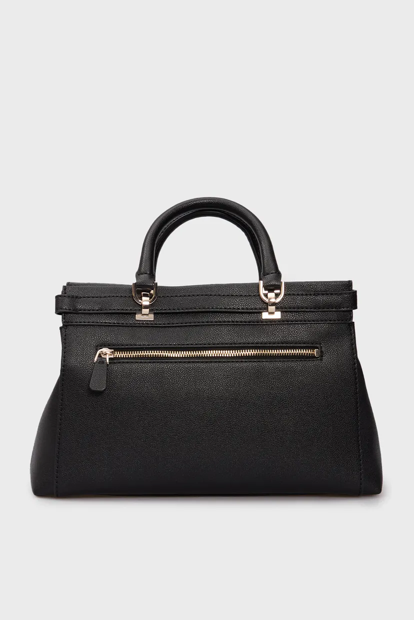 Женская черная сумка ECO ALI LUXURY SATCHEL 4