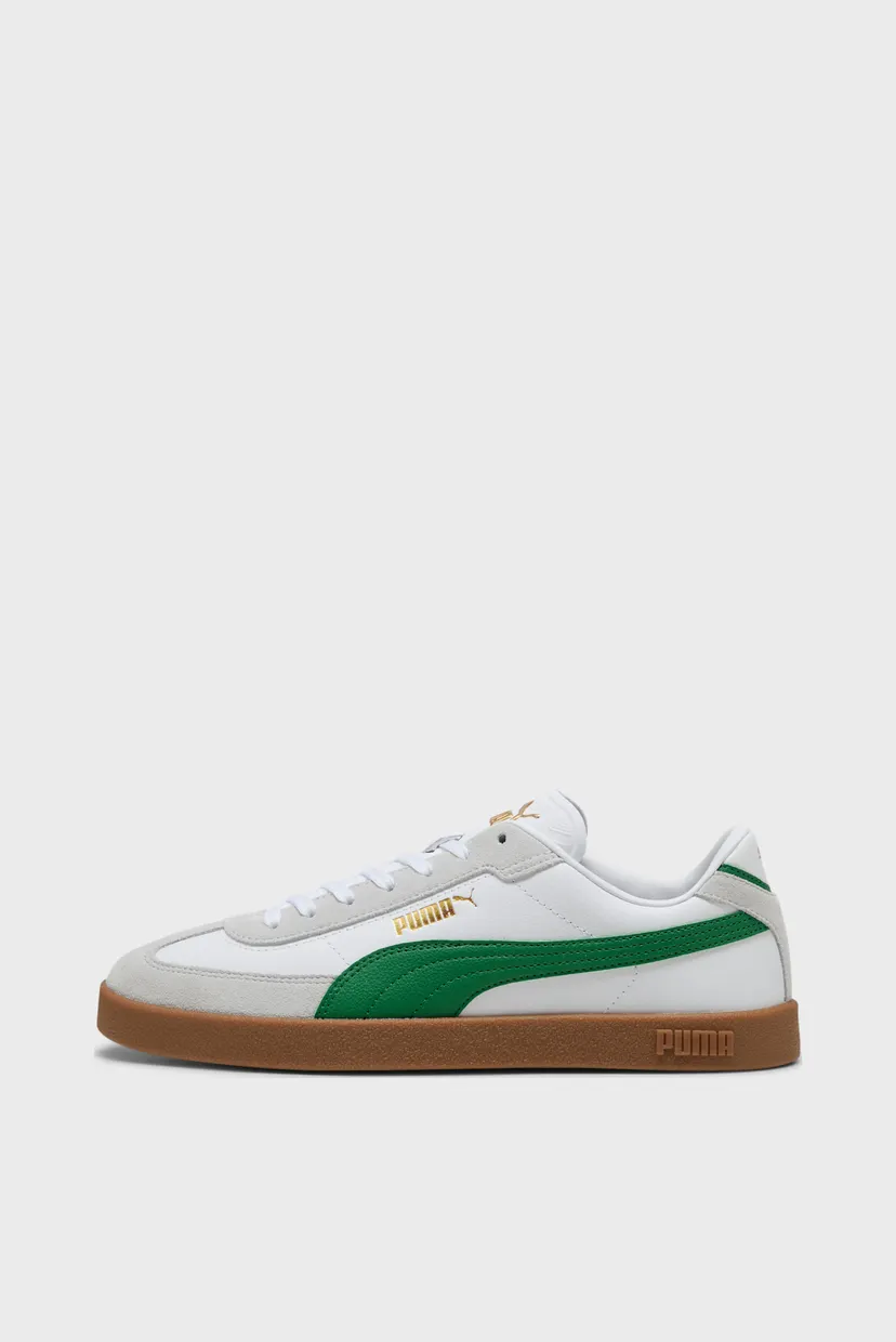 Белые кожаные сникерсы PUMA Club II Era Sneakers Unisex 3