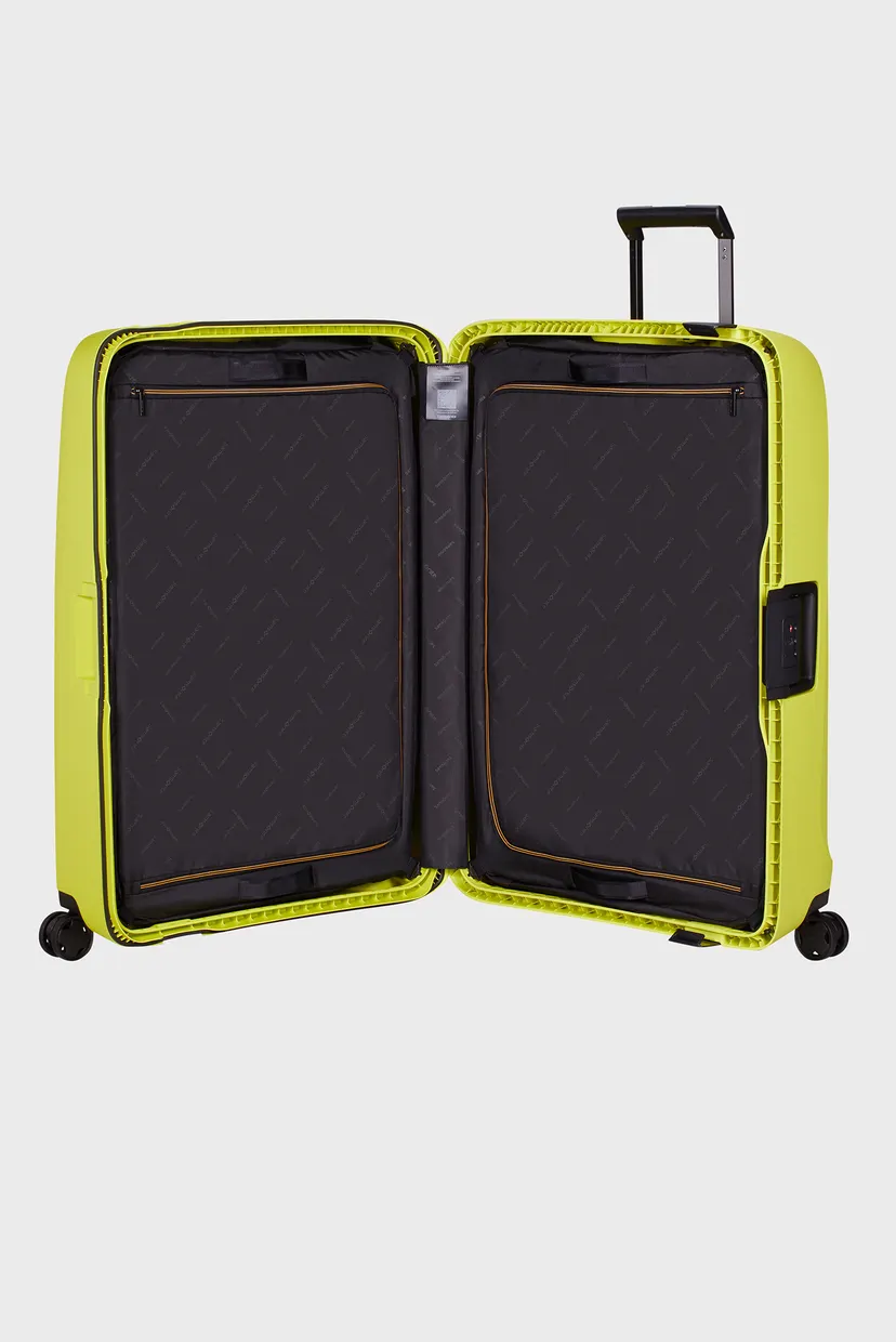 Салатовый чемодан 81 см ESSENS LIME 6