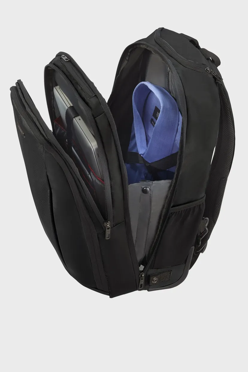 Черный рюкзак для ноутбука на колесах GUARDIT 2.0 BLACK 8
