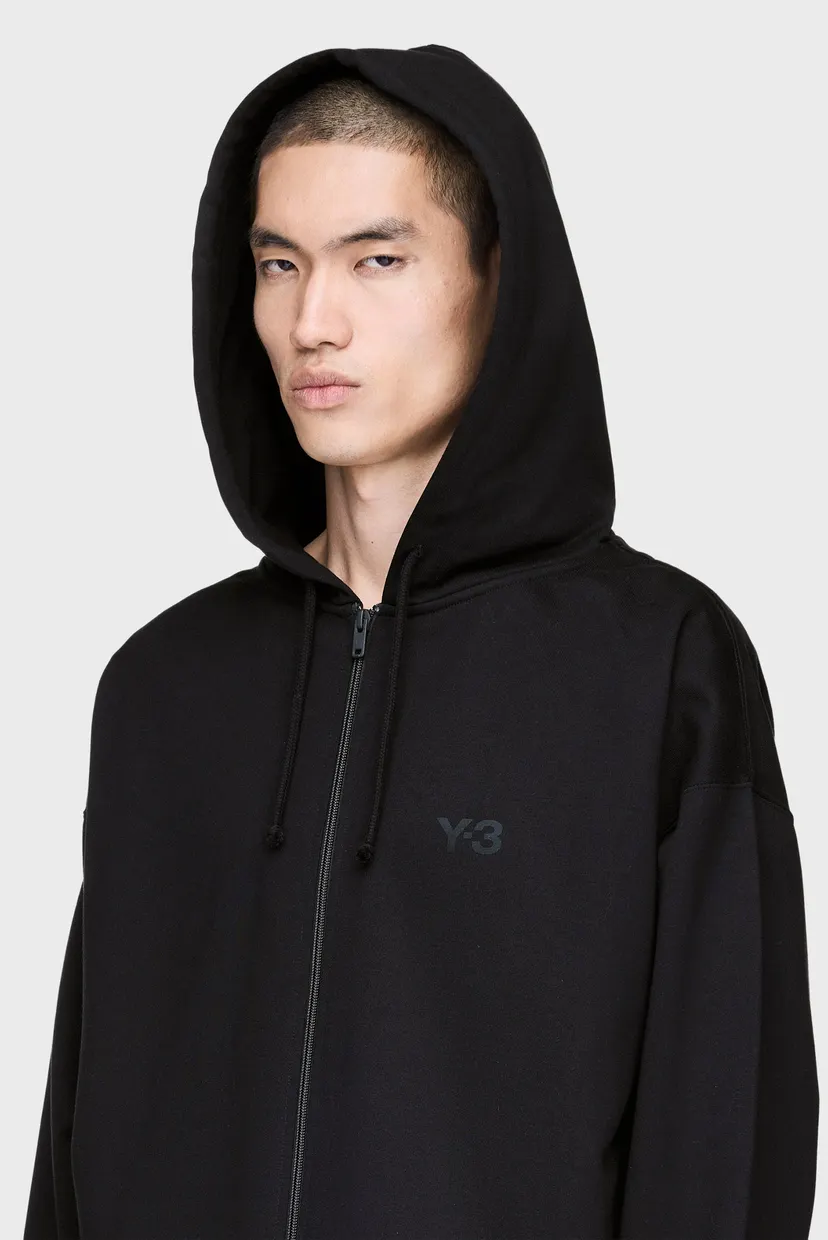 Чорне худі Y-3 Brushed Terry (унісекс) 5