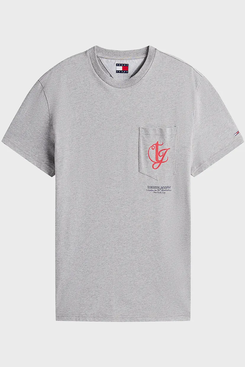 Чоловіча сіра футболка REG MONOGRAM 6