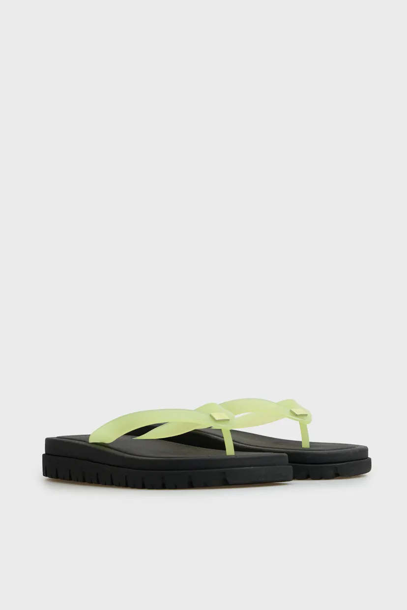 Жіночі салатові в'єтнамки CLEATED JELLY SUMMER 3
