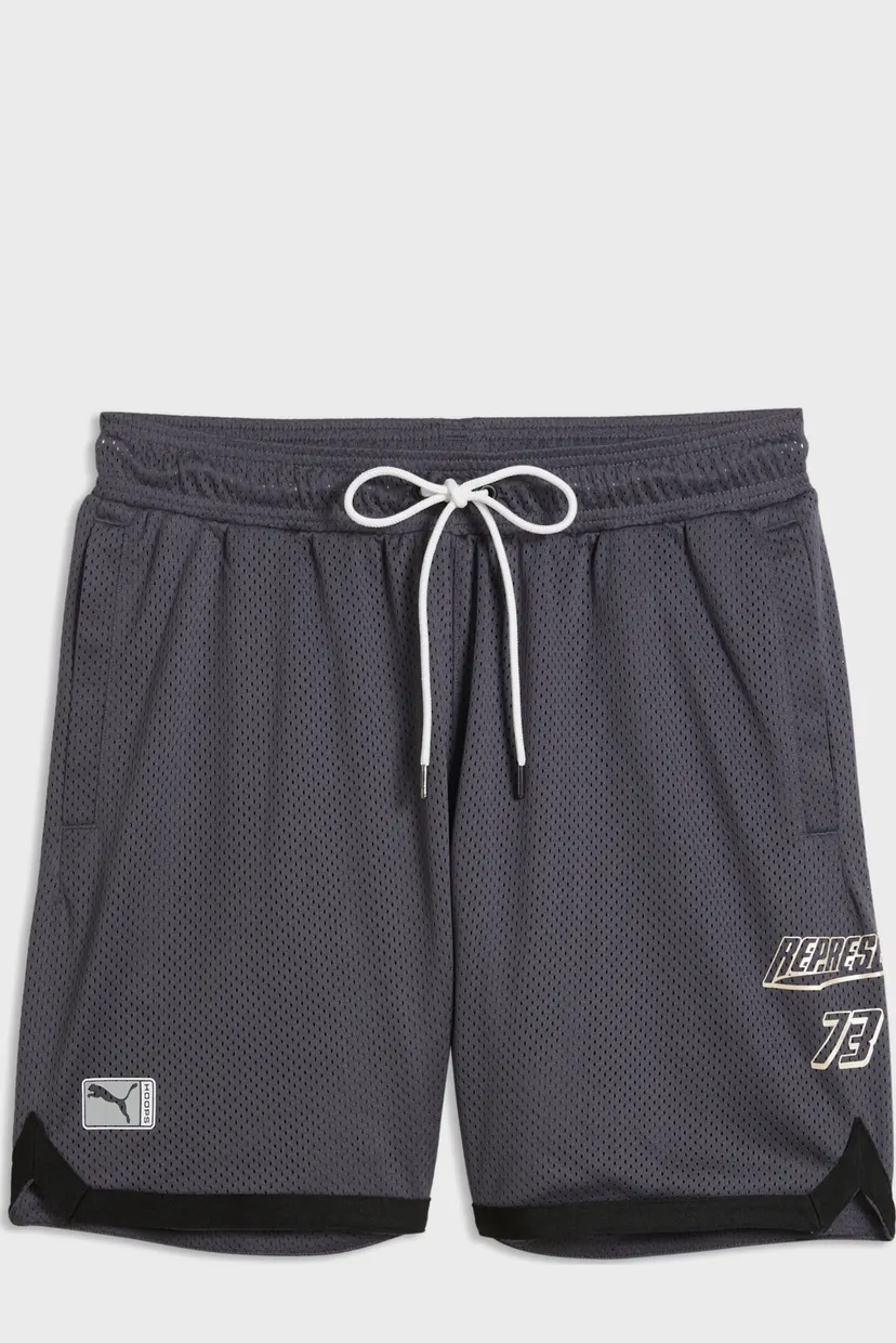 Чоловічі сірі шорти PUMA x REPRESENT Oversized Shorts Men 6