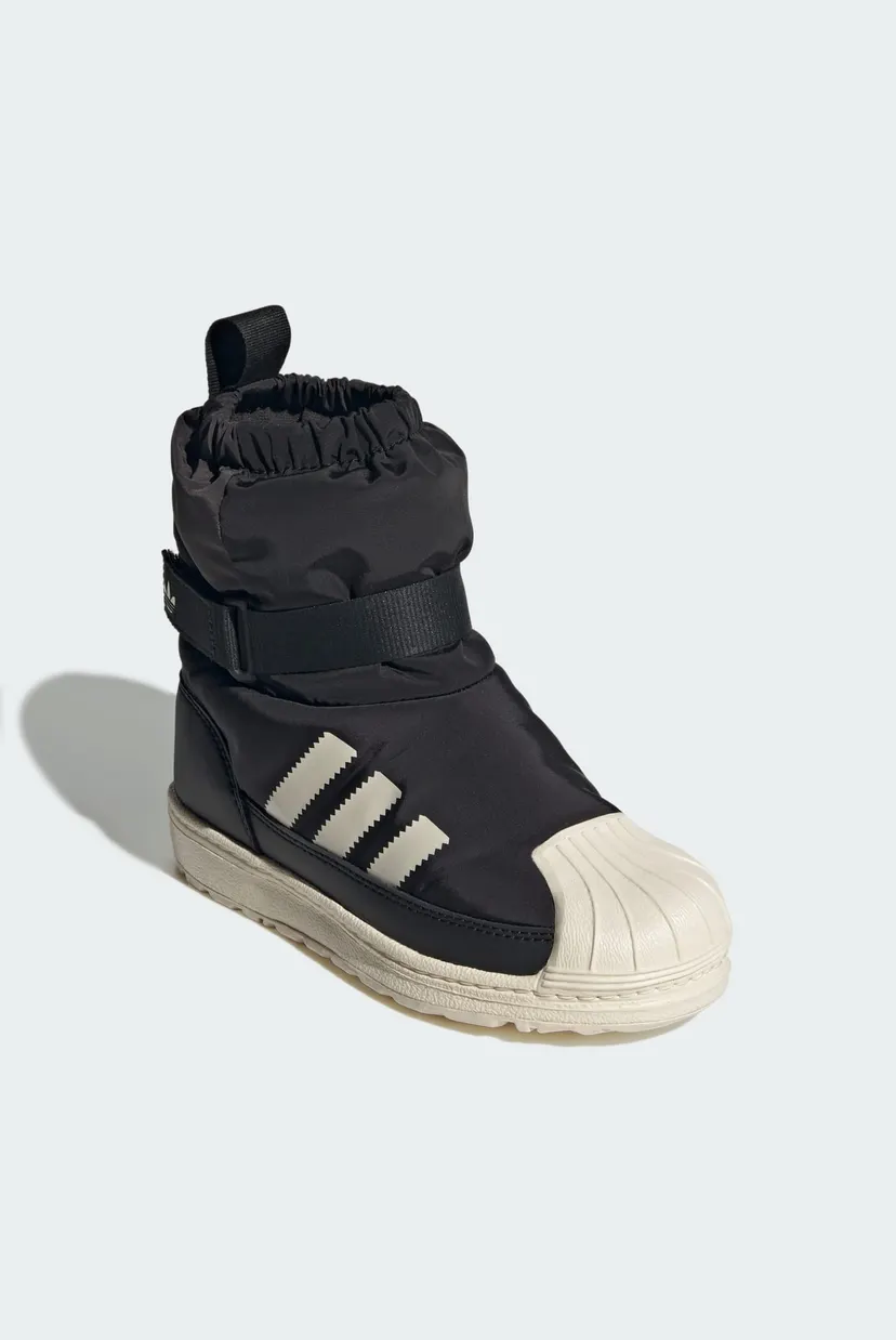 Дитячі чорні дутики Superstar 360 Winterized Kids 4