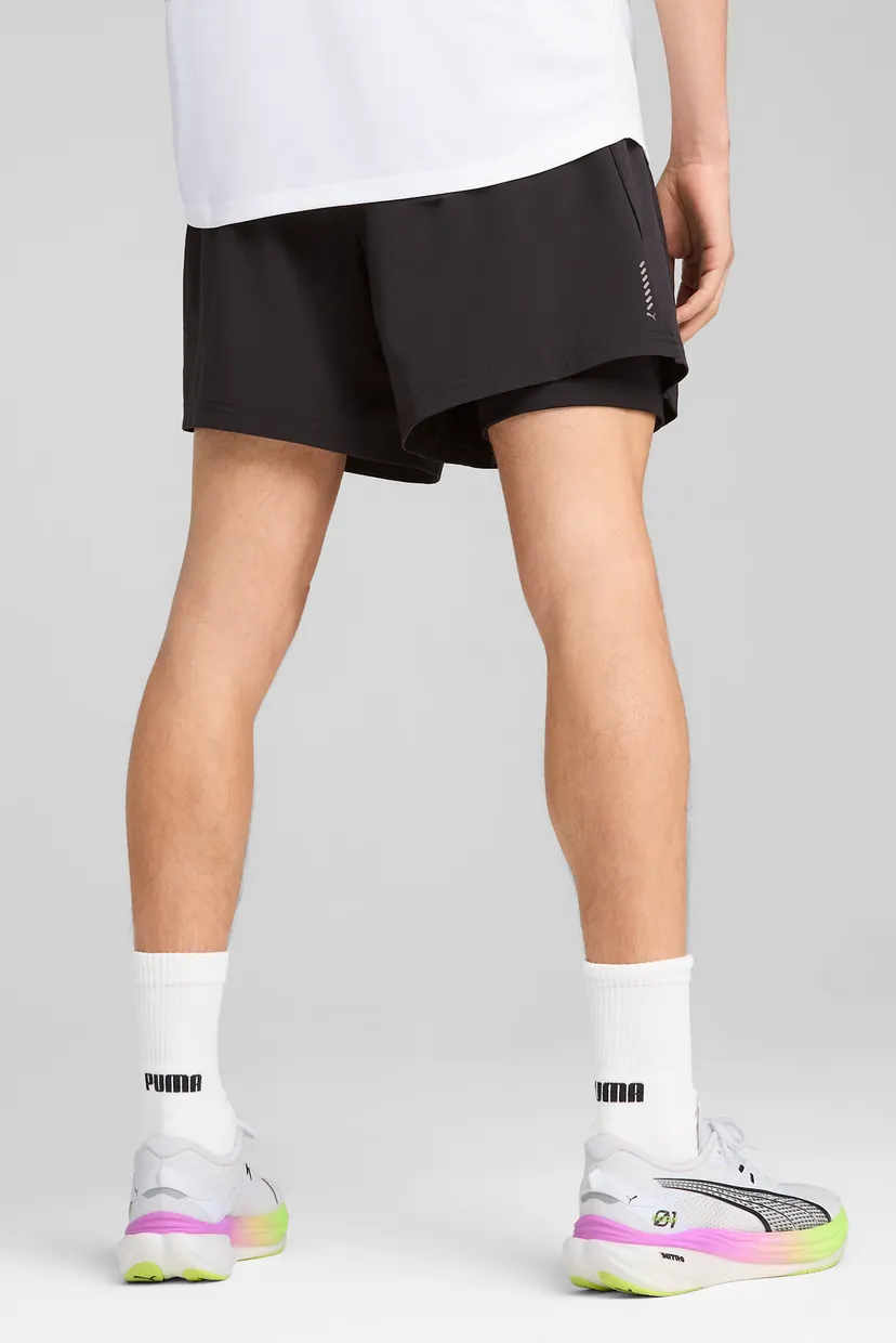 Мужские черные шорты 2в1 VELOCITY 2-in-1 Running Shorts Men 3