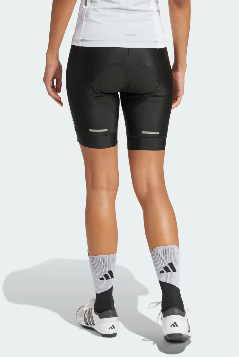 Женские черные велосипедки Essentials 3-Stripes Padded 3