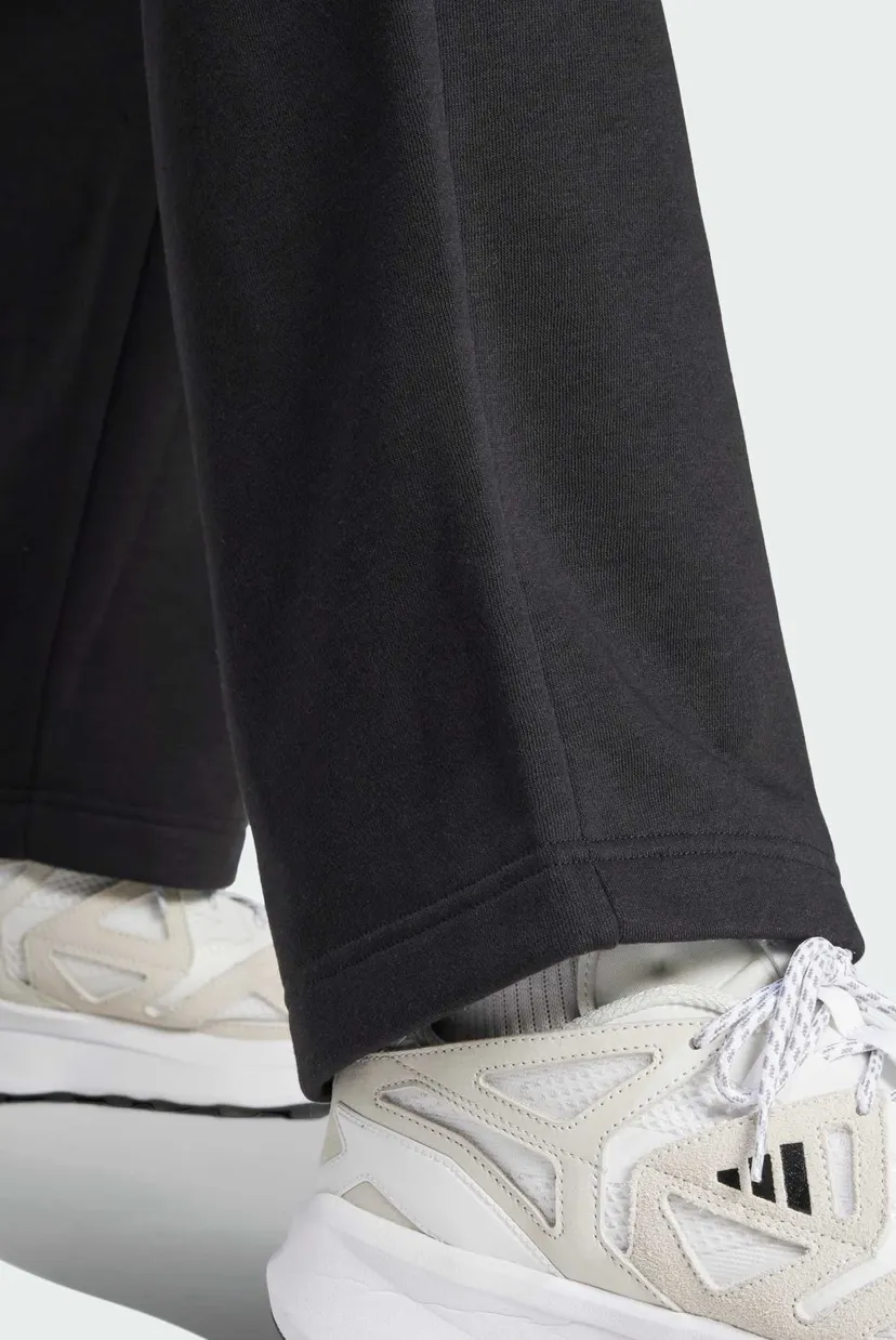 Мужские черные спортивные брюки Essentials Wide-Leg 3 Bar Logo 5
