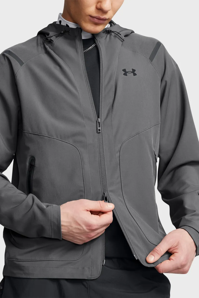 Мужская темно-серая ветровка UA Unstoppable Jacket LC 4