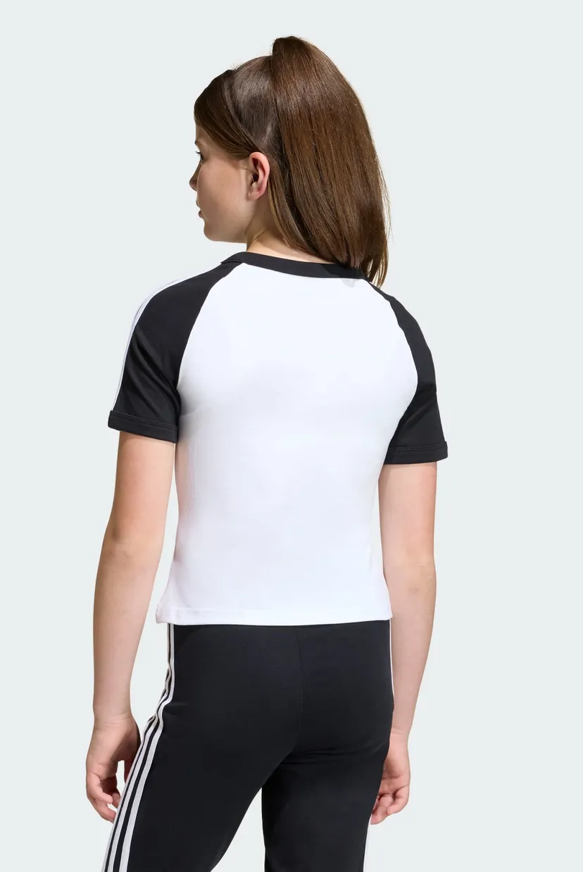 Детская белая футболка 3 STRIPES SLIM 3