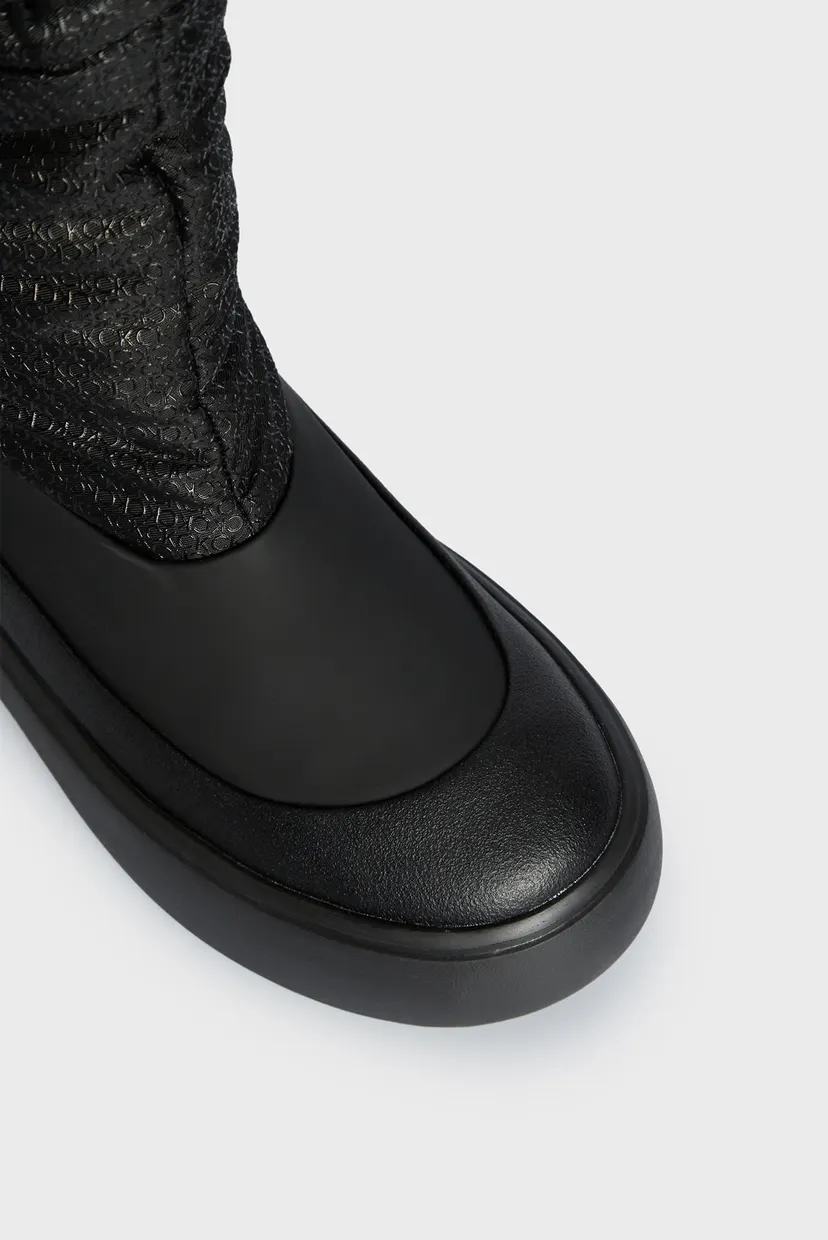 Женские черные дутики BUBBLE CUP MID BOOT-NANO MONO 4