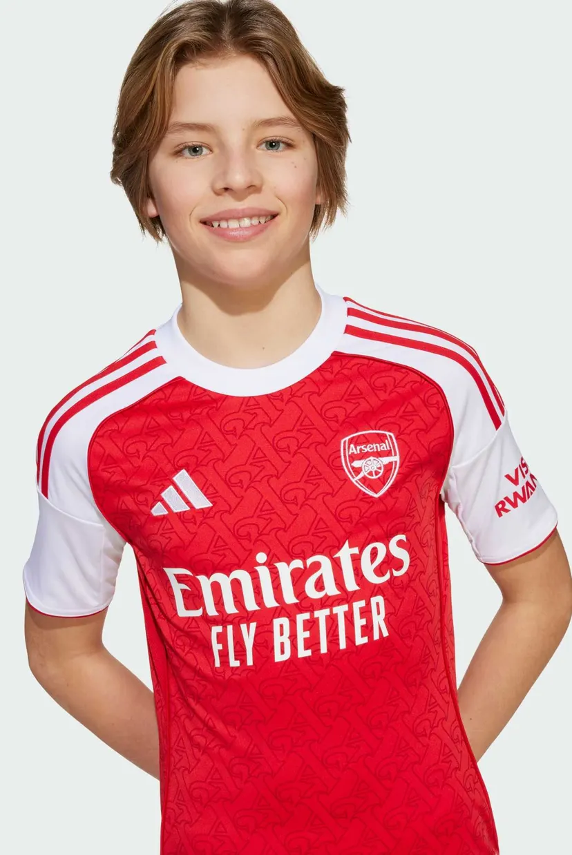 Дитяча червона футболка Arsenal 25/26 Home Kids 5