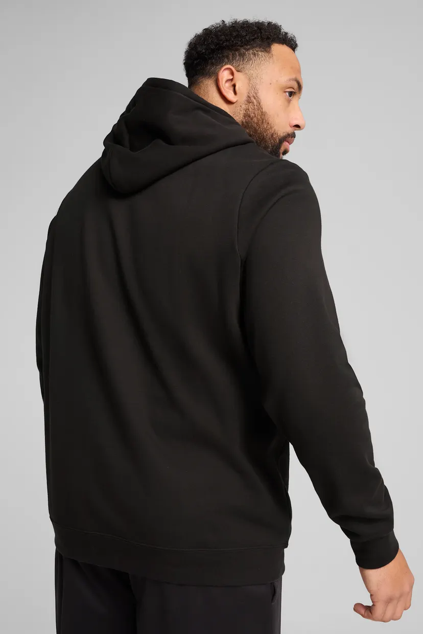Чоловіче чорне худі Essentials No. 1 Logo Hoodie Men 3