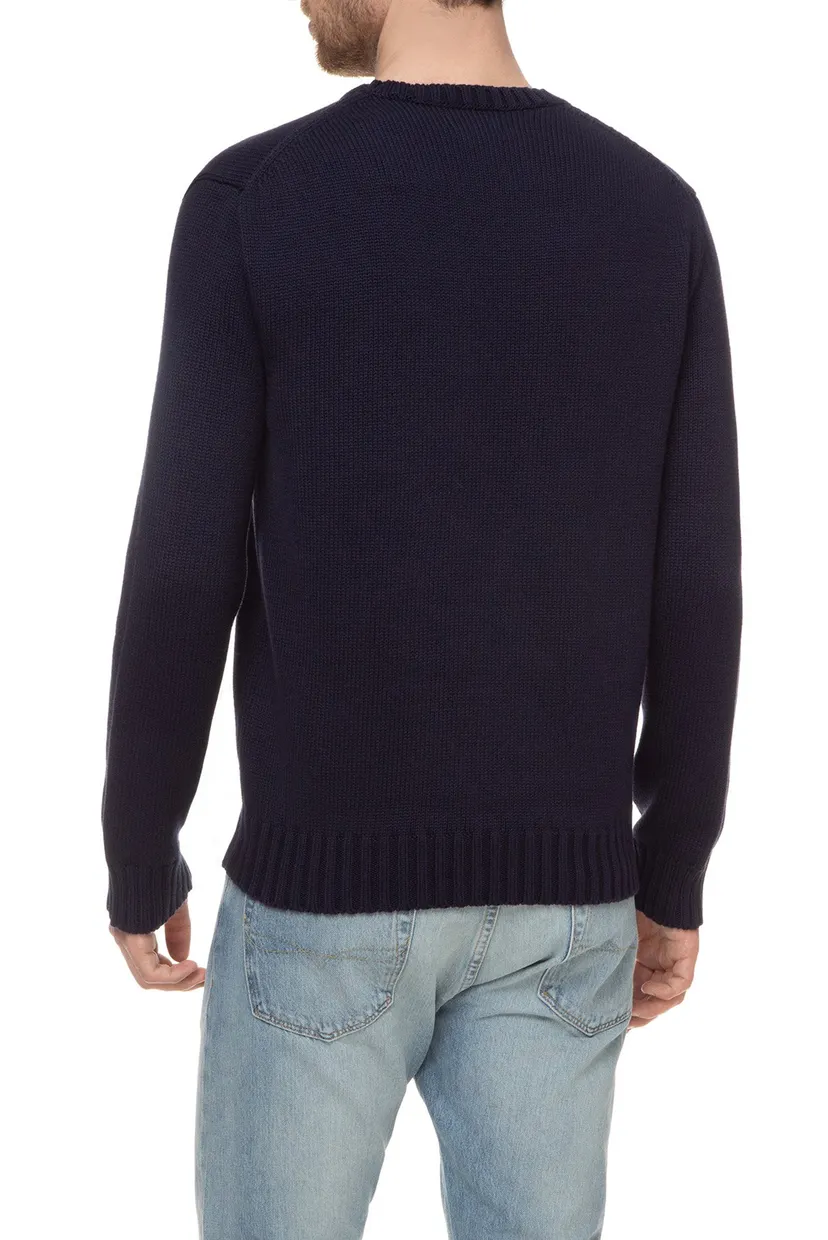 Мужской темно-синий джемпер Polo Ralph Lauren 710718281001 — MD