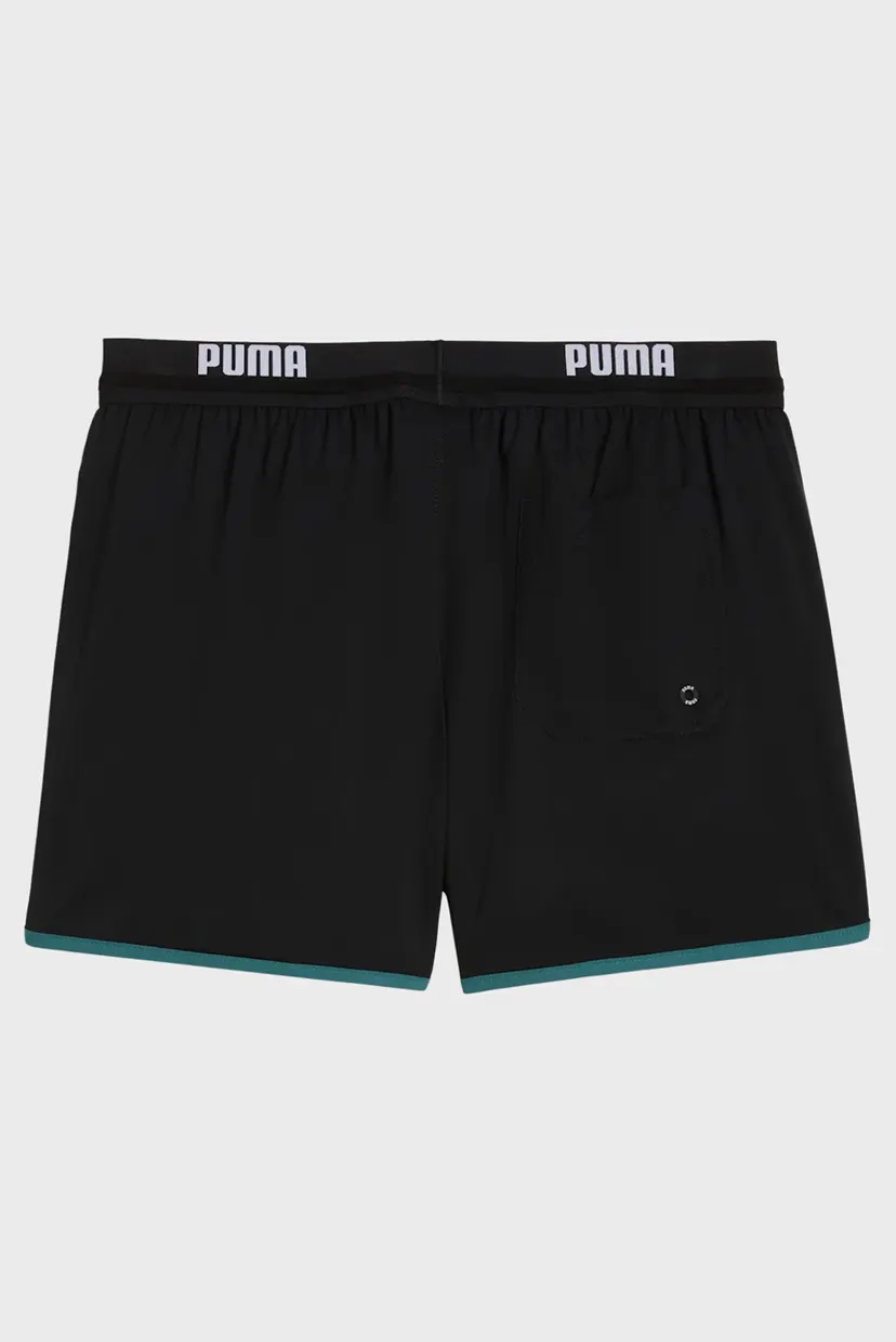 Чоловічі чорні плавальні шорти PUMA Men's Swim Short 5