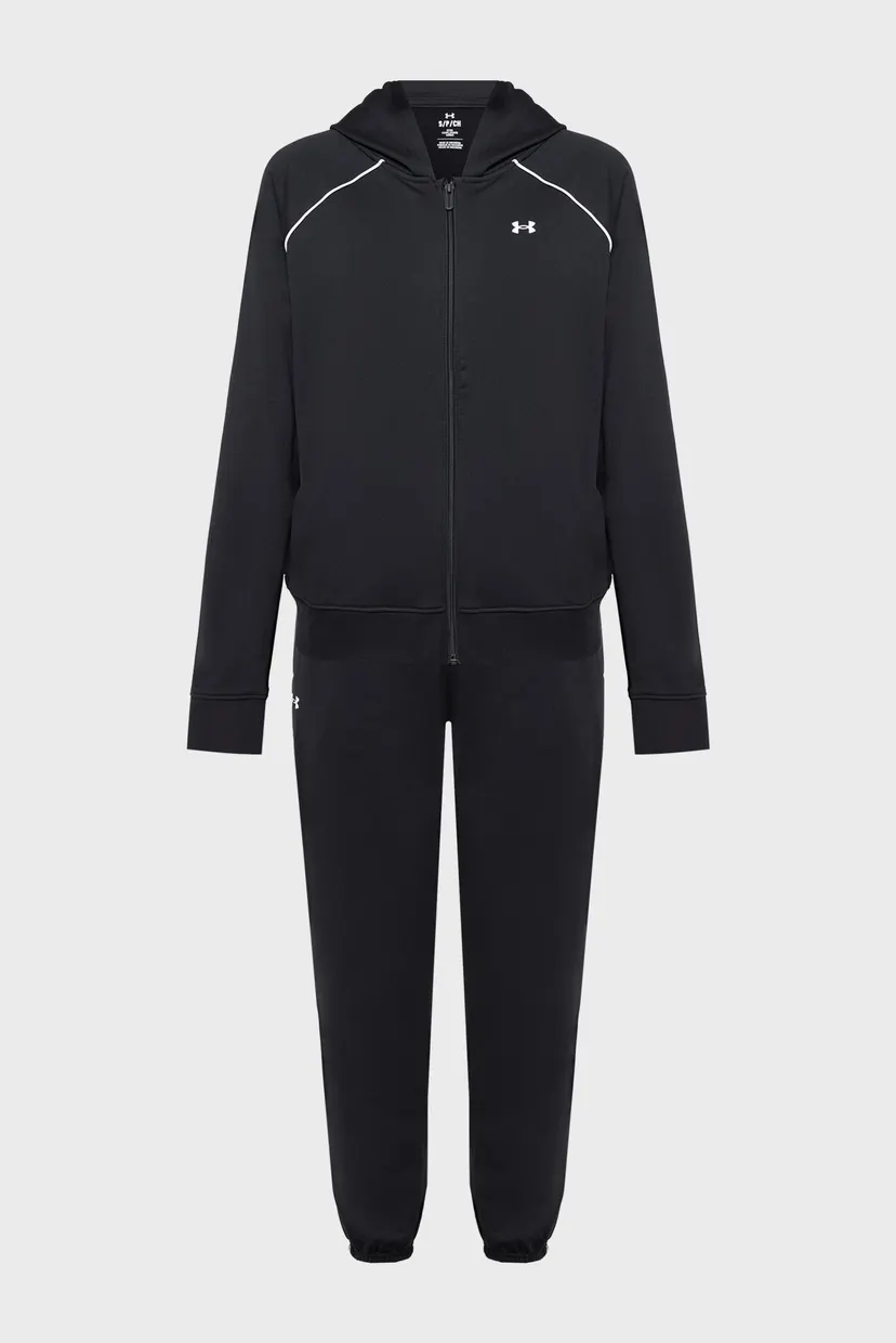 Жіночий чорний спортивний костюм (худі, штани) UA Rival Tricot Tracksuit HD 4