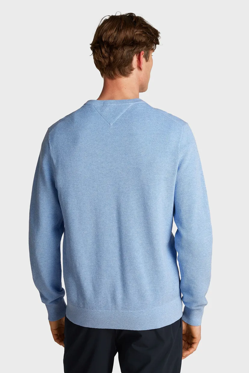 Мужской голубой джемпер ESSENTIAL STRUCTURE CREW NECK 3