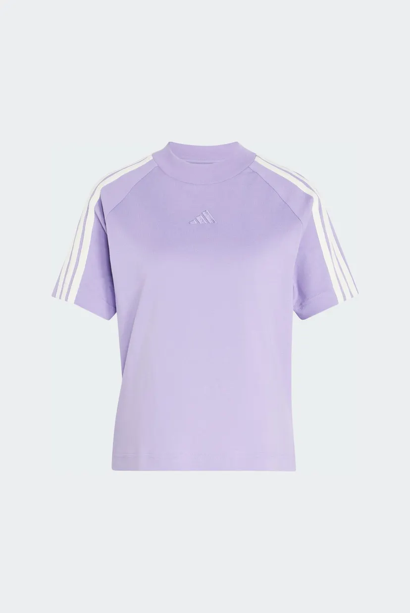 Женская сиреневая футболка ADIDAS KIT 3-STRIPES 6