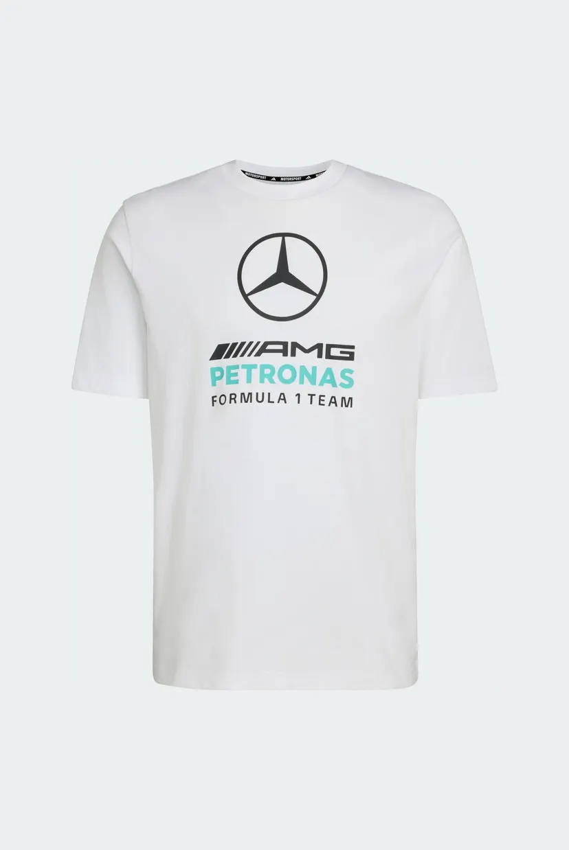 Чоловіча біла футболка Mercedes - Amg Petronas Formula 1 Team Dna Graphic 6