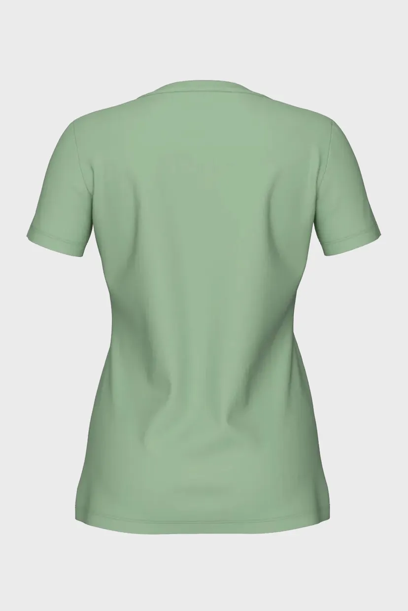 Женская салатовая футболка TEAM T-SHIRT PANEL 4