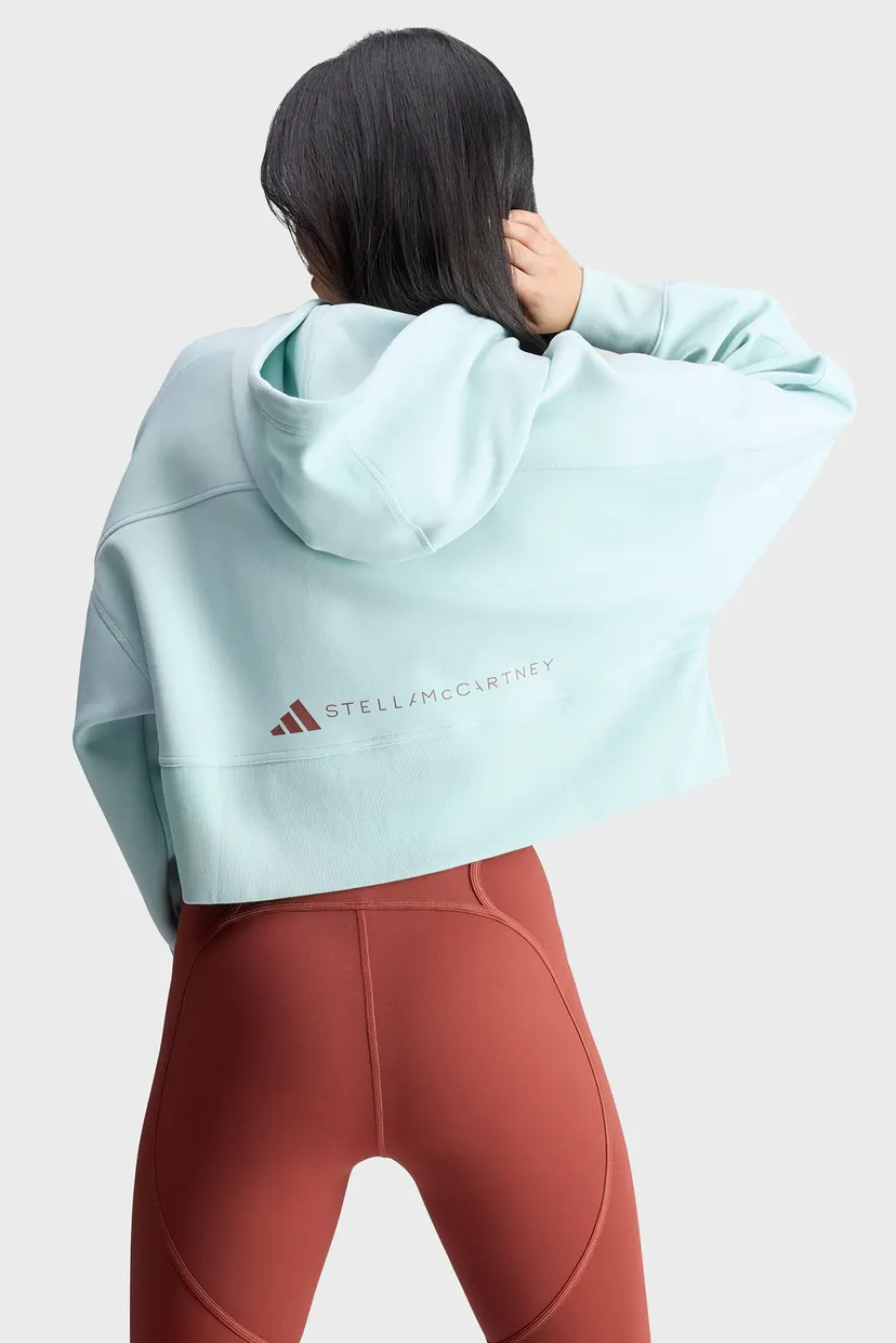 Жіноче м'ятне худі adidas by Stella McCartney Sportswear 3