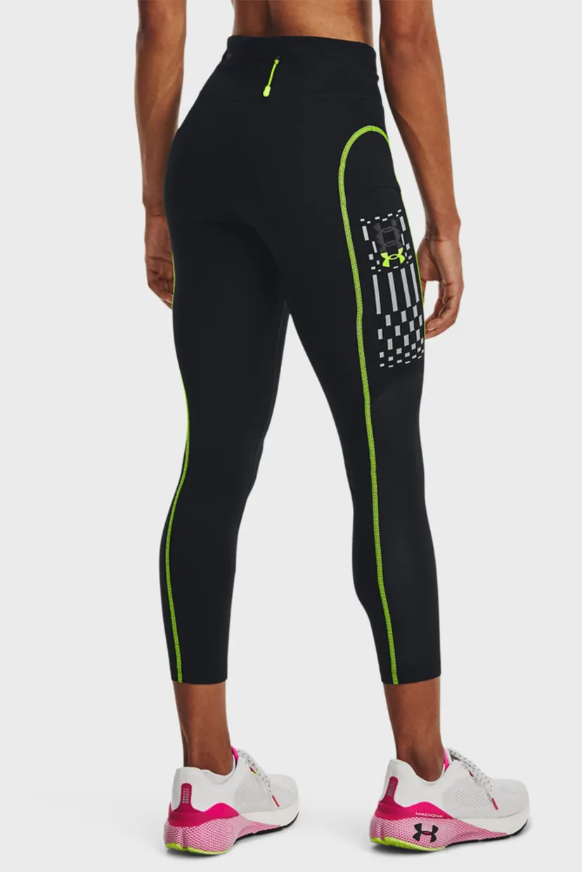 Жіночі чорні тайтси UA Run Anywhere Ankle Tight 3