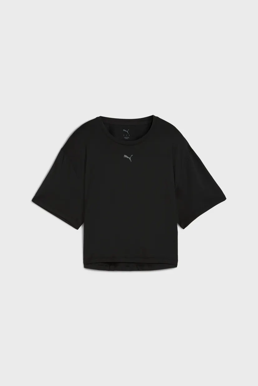Жіноча чорна футболка CLOUDSPUN Relaxed Tee Women 4