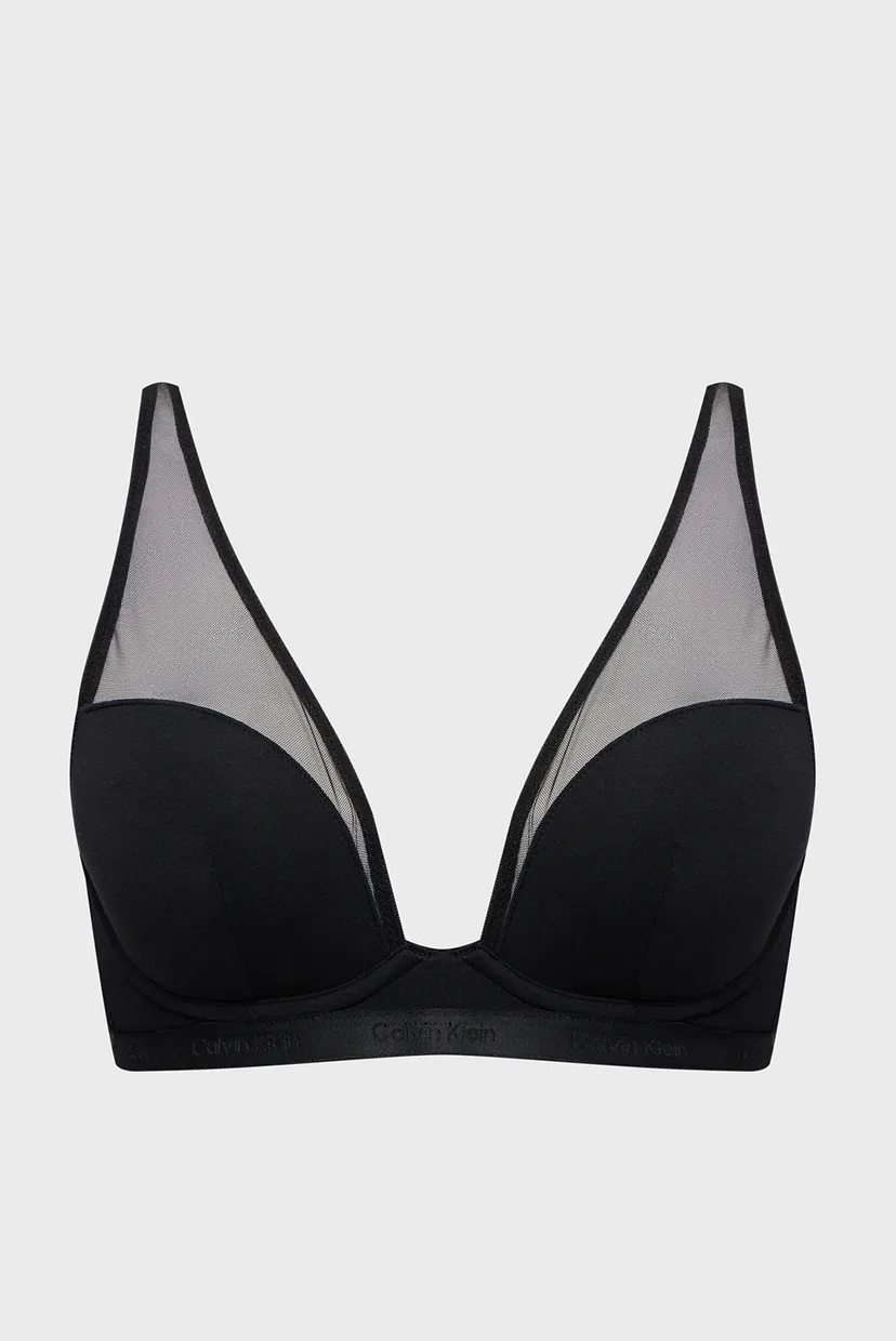 Женский черный бюстгальтер LIGHTLY LINED PLUNGE 6