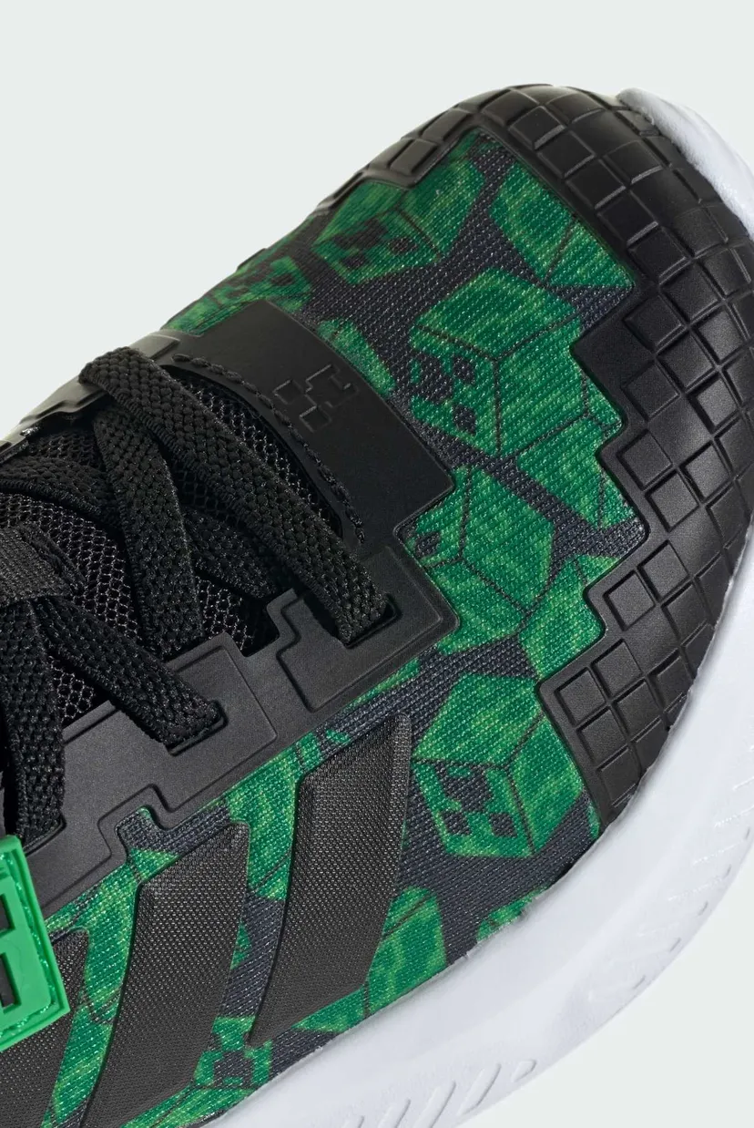 Детские черные кроссовки ADIDAS MINECRAFT FORTARUN 4.0 CHILDREN 8