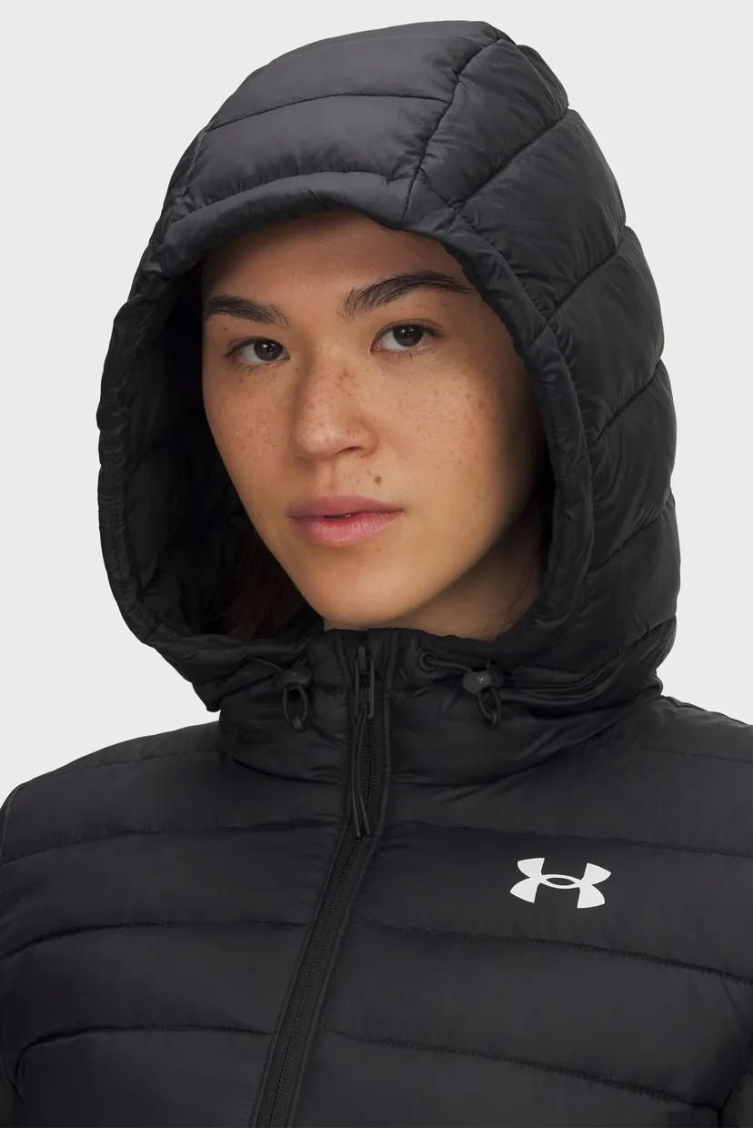Женская черная куртка UA Sportswear Insulate Jkt 4