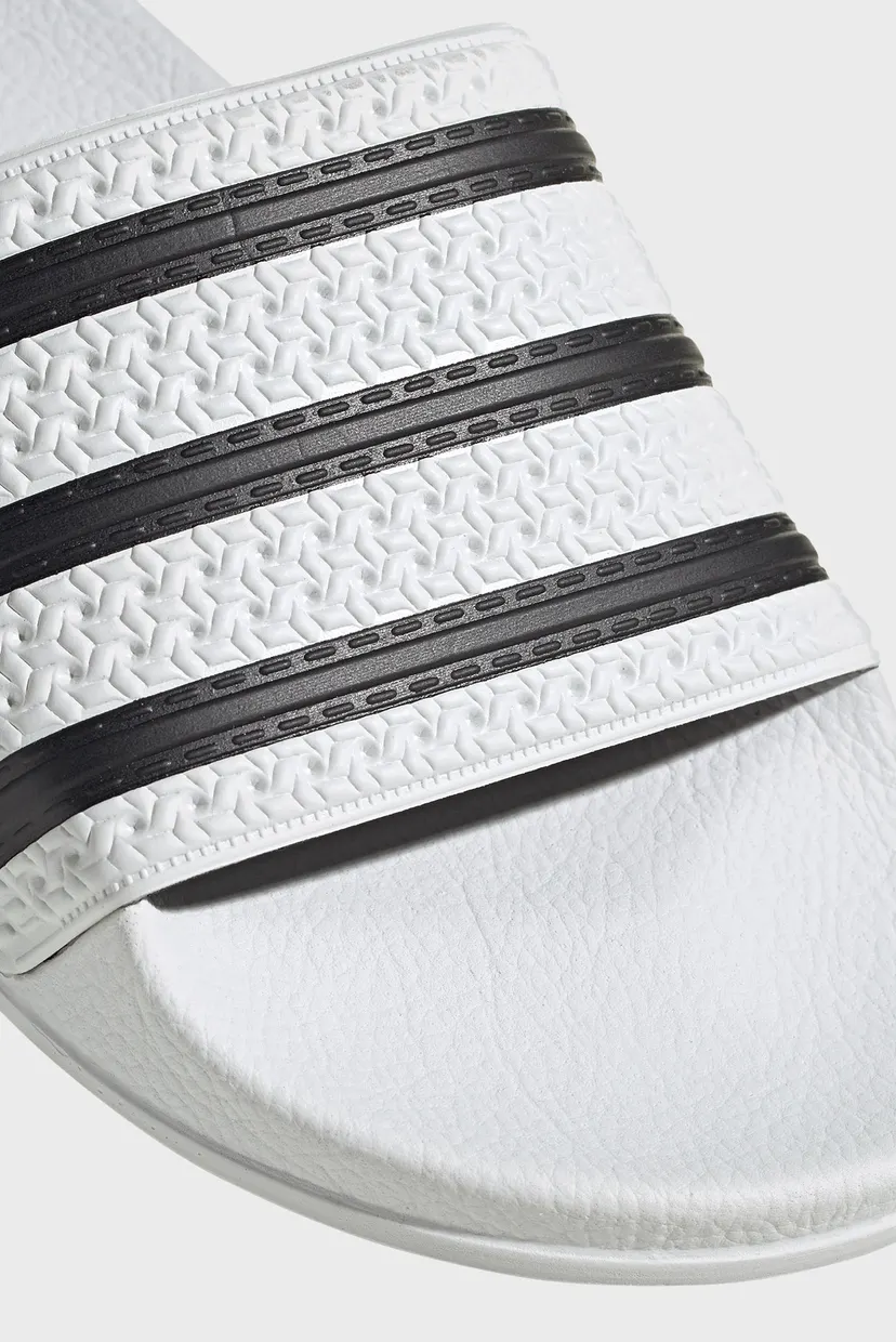 Жіночі білі слайдери adilette 8