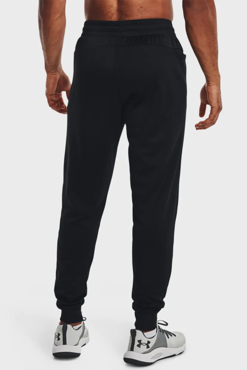 Мужские черные спортивные брюки UA Armour Fleece Joggers 3