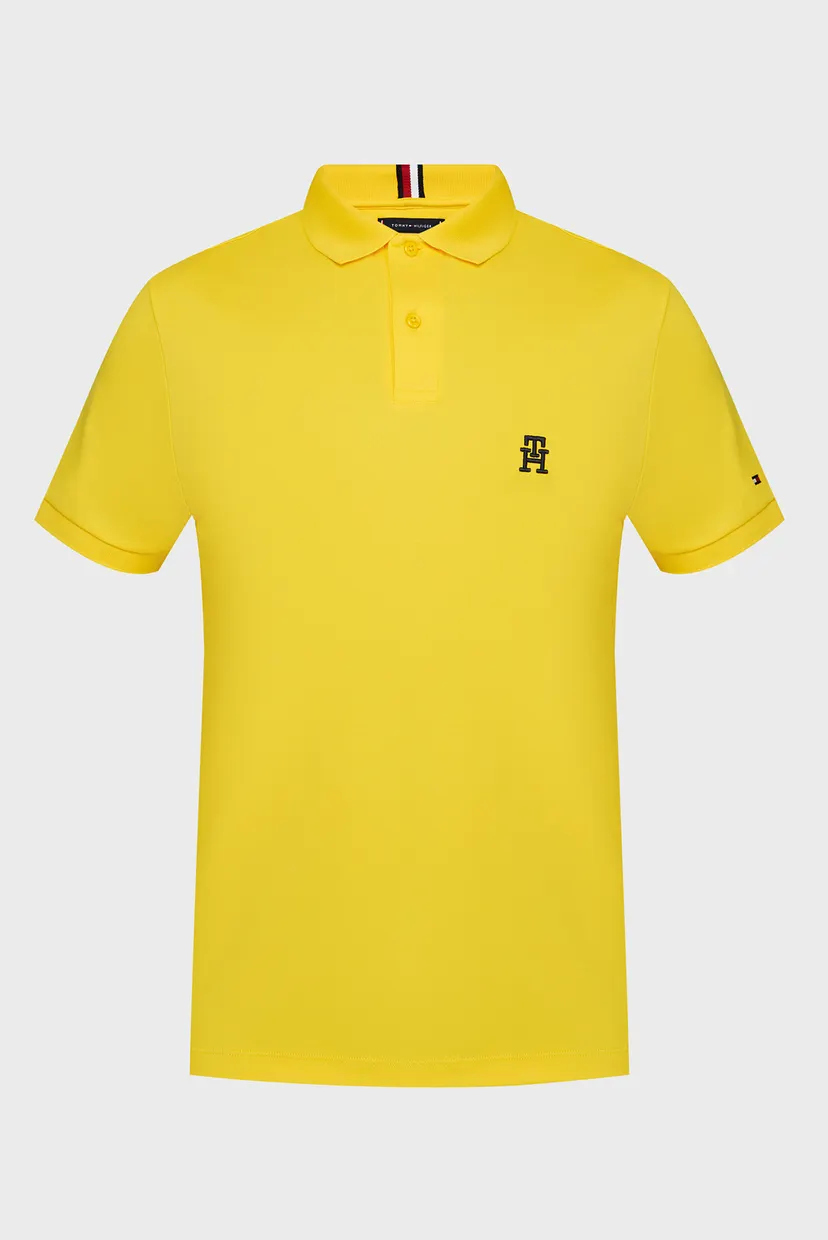 Мужское желтое поло SMALL IMD REG POLO 7