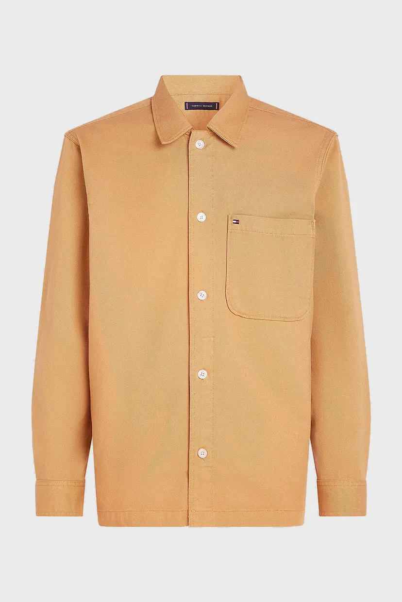 Чоловіча бежева сорочка TWILL JACKET 6