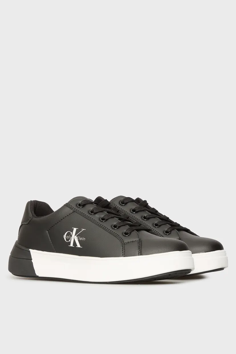 Детские черные сникерсы LOW CUT LACE-UP 3
