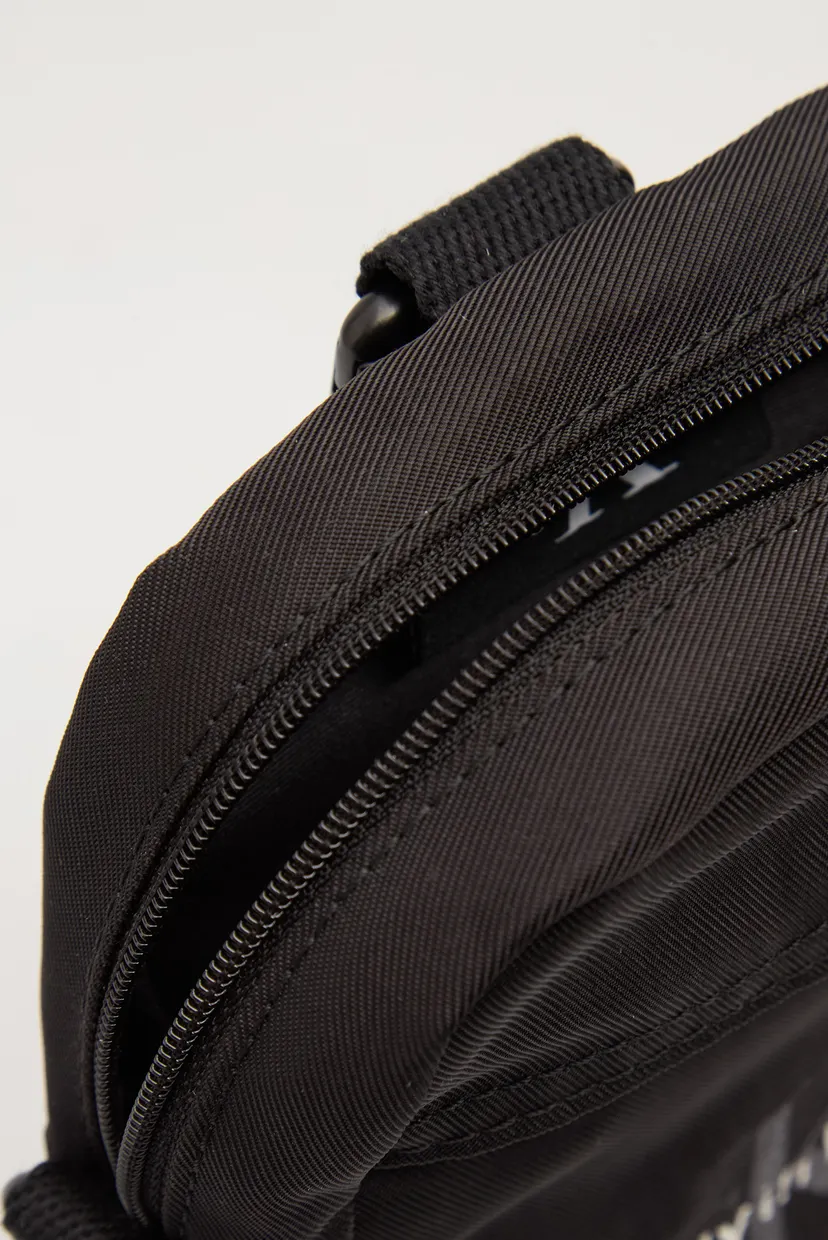 Чоловіча чорна сумка BOLD LOGO NYLON SLIM REPORTER 5