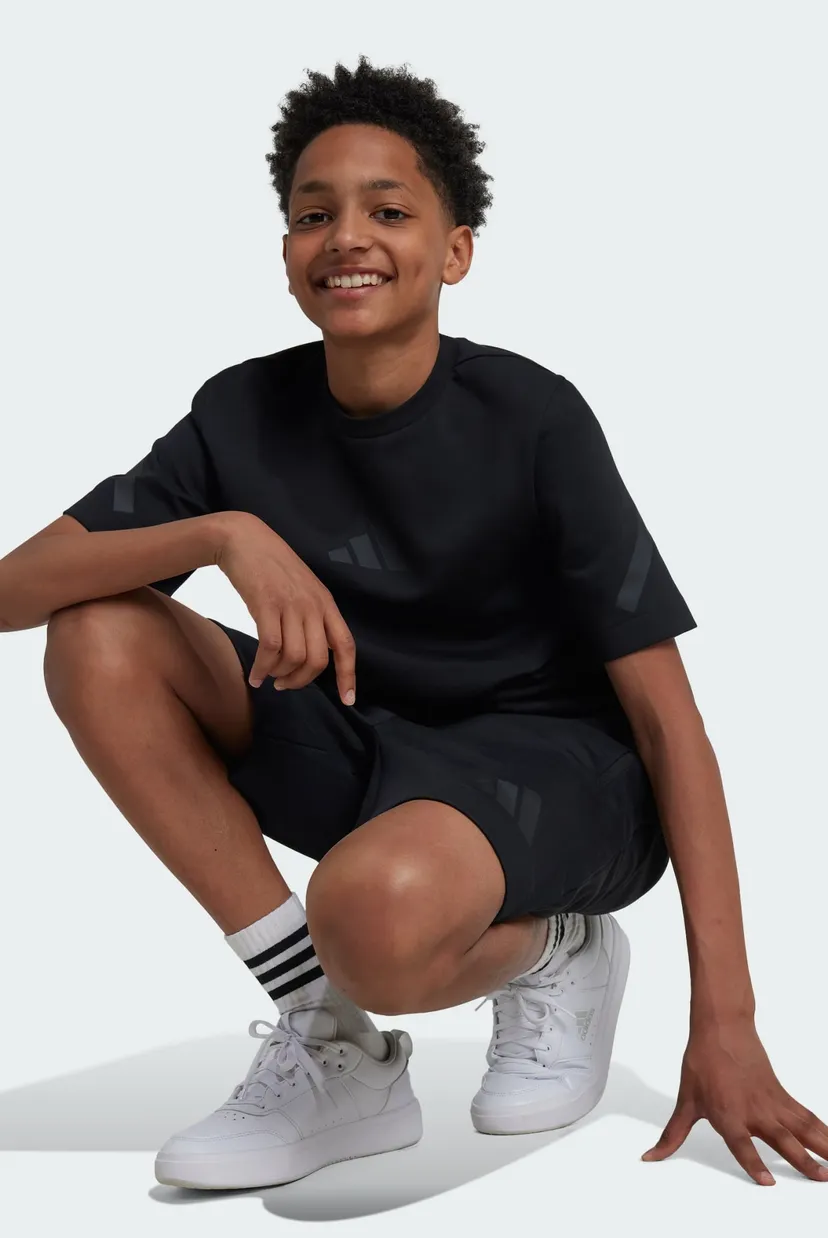 Детская черная футболка adidas Z.N.E. Kids 3