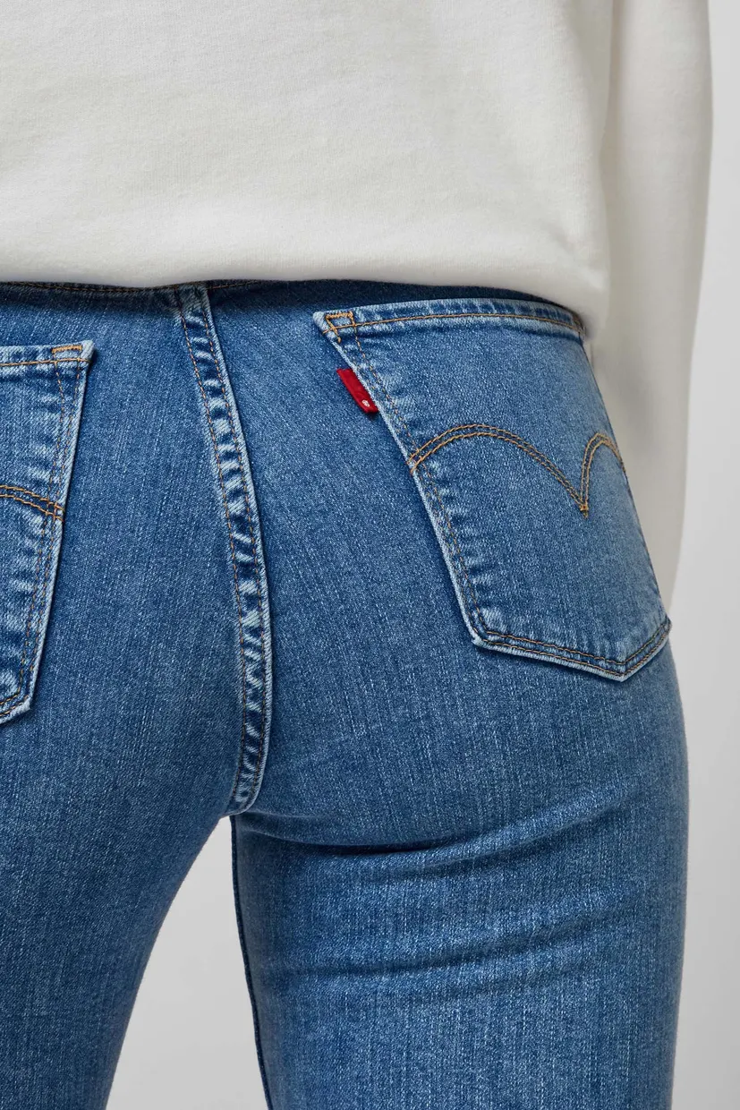 Жіночі блакитні джинси 721™ High Rise Skinny 5