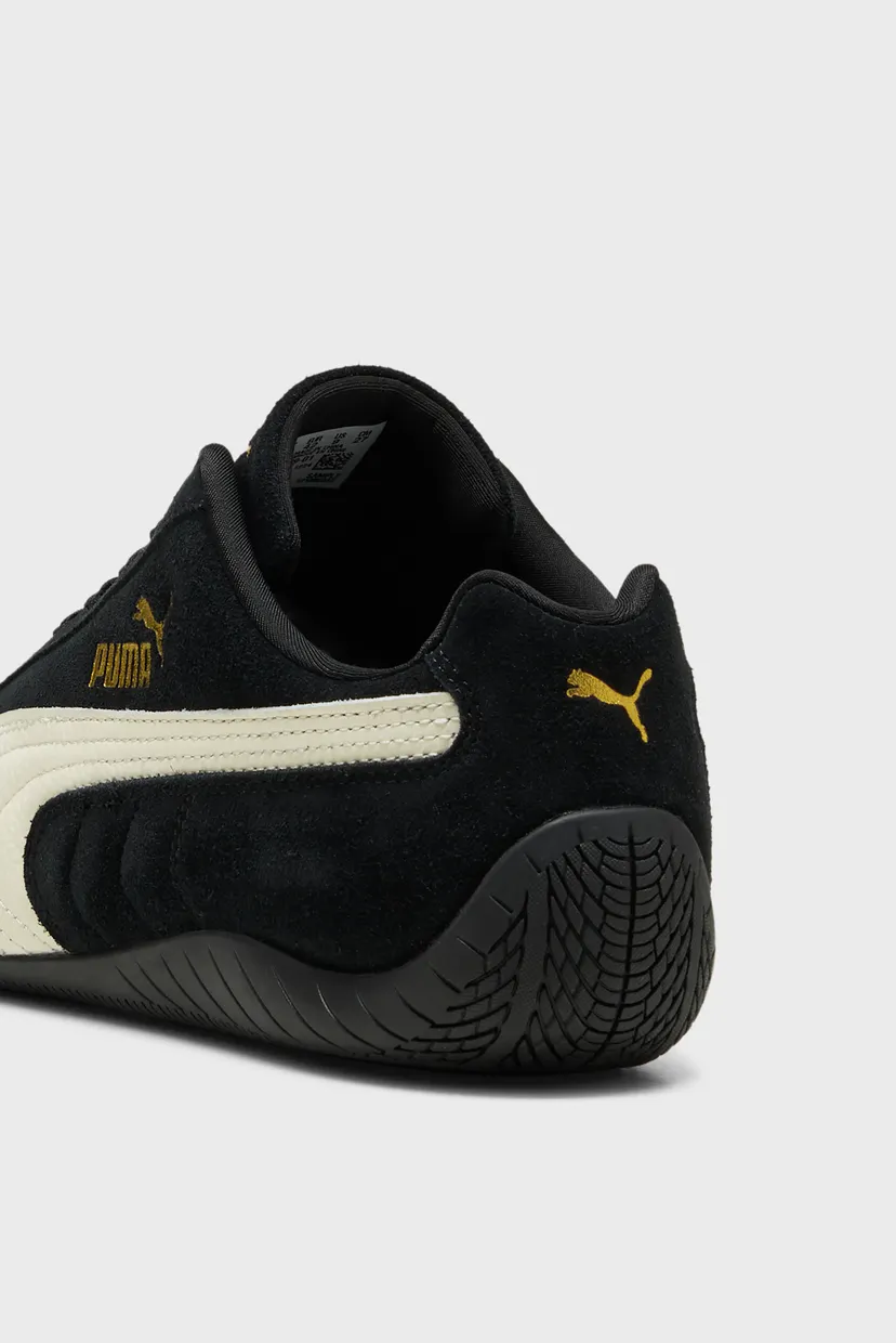 Чорні замшеві кросівки Speedcat Sneakers Unisex 6