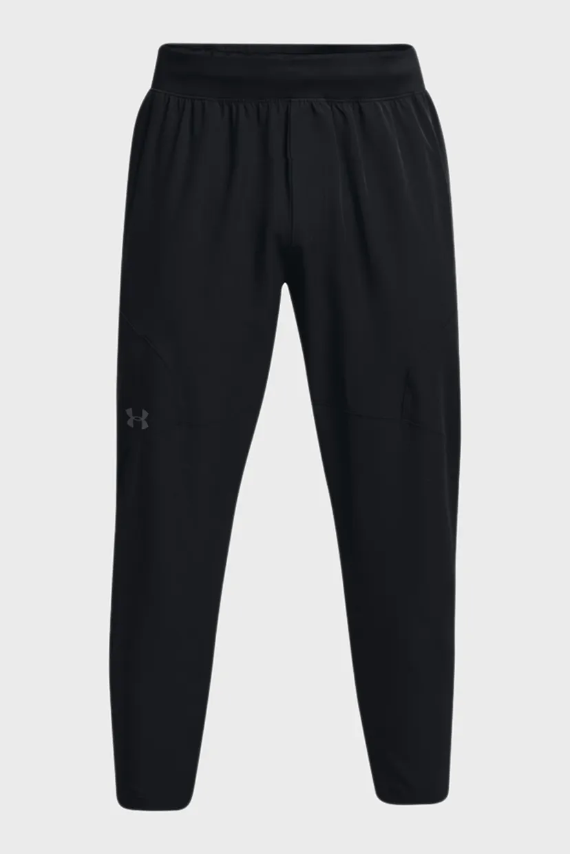 Мужские черные спортивные брюки UA Unstoppable Crop Pant 5