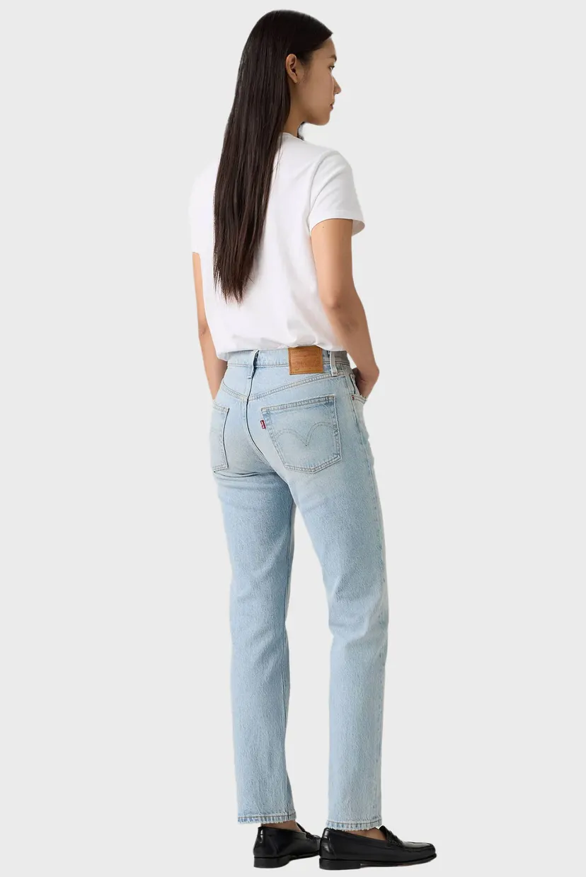 Жіночі блакитні джинси 501® Original Fit 4
