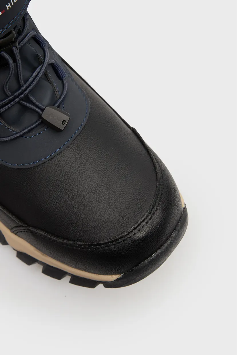 Детские темно-синие ботинки LACE-UP 4
