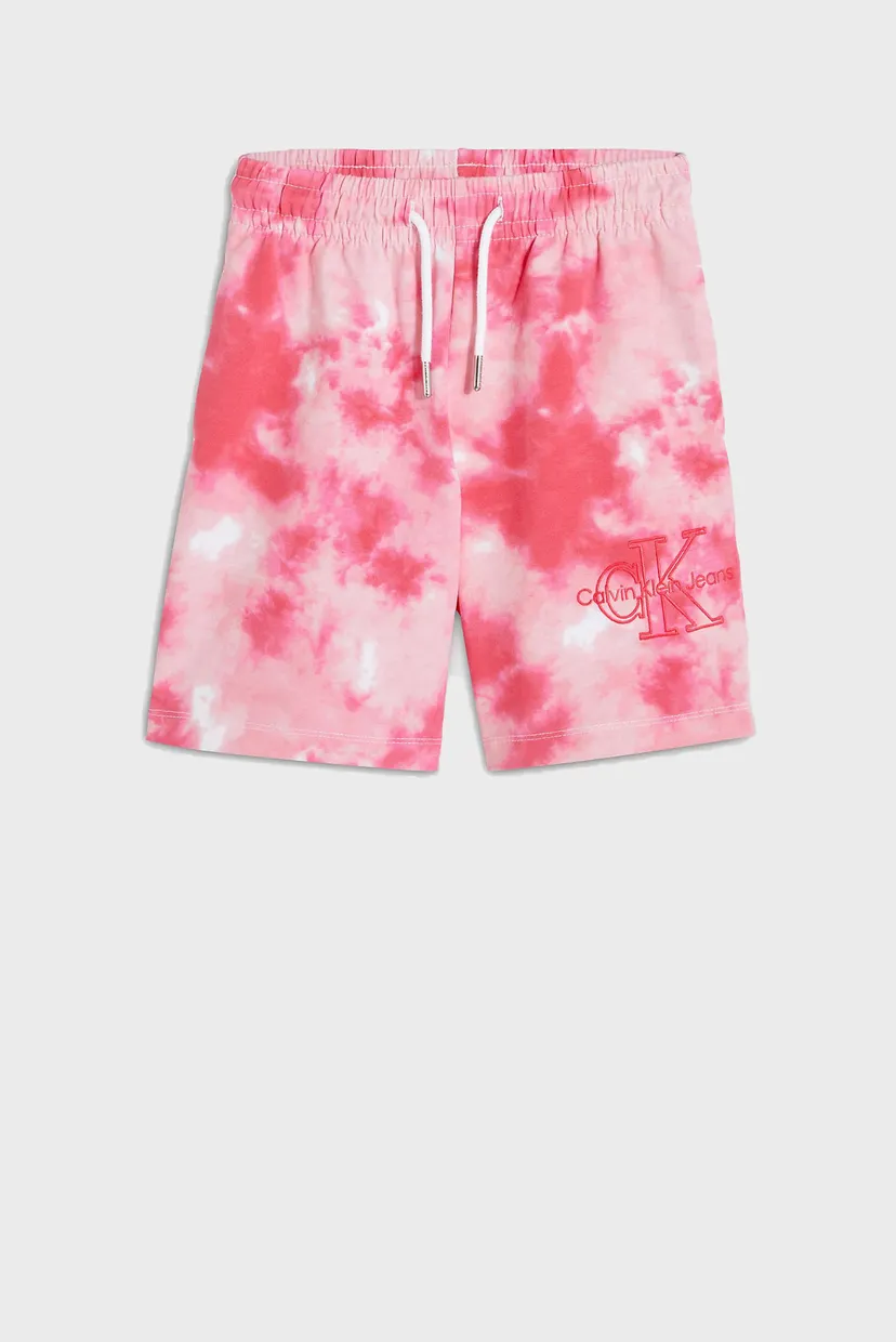 Детские розовые шорты TIE DYE 5