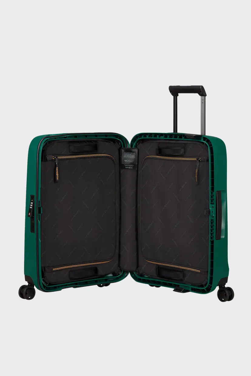Зелена валіза 55 см ESSENS ALPINE GREEN 3